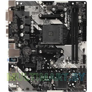 Материнская плата ASRock X370M-HDV R4.0